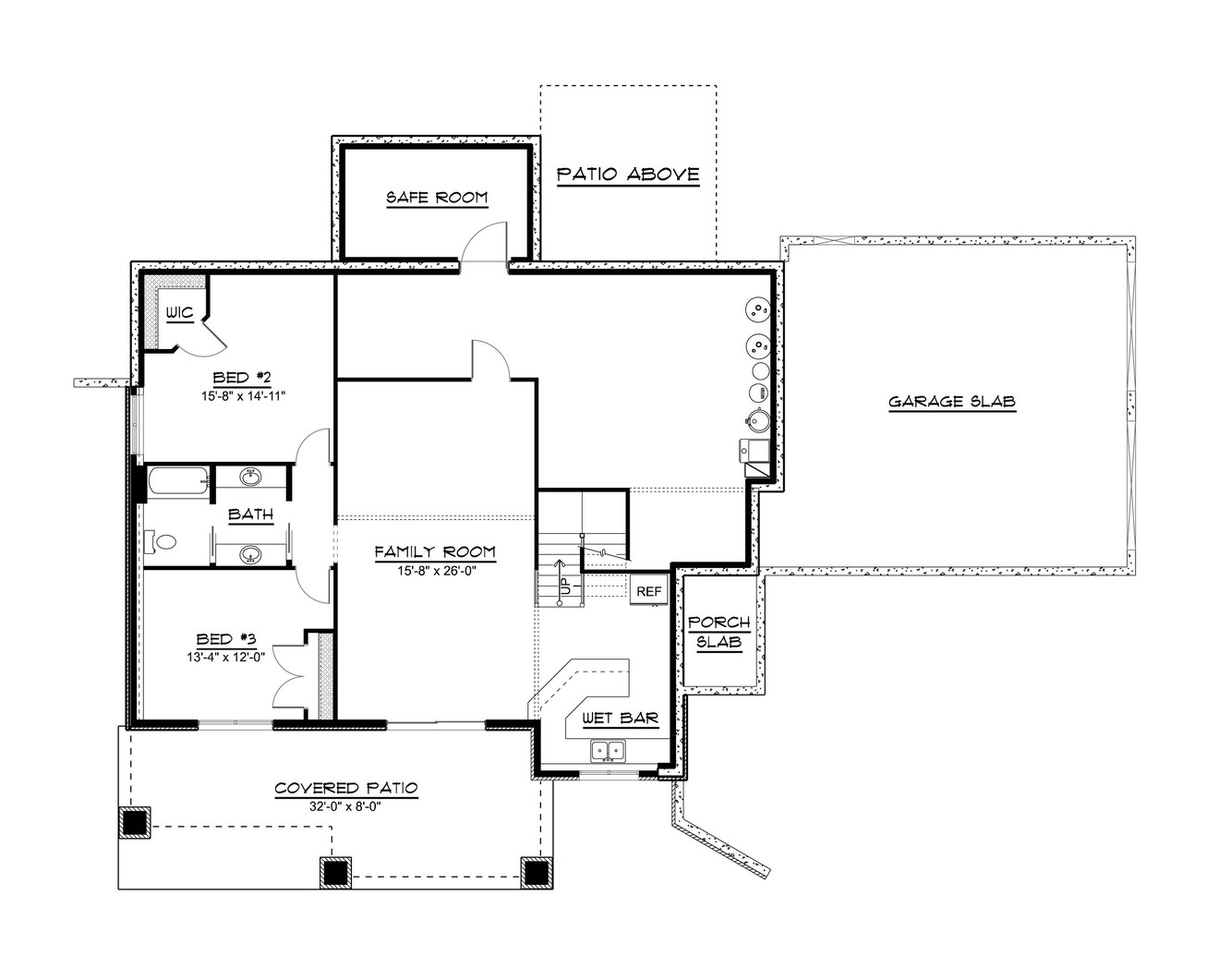 Country House Plan - 71515 - 2nd Floor Plan