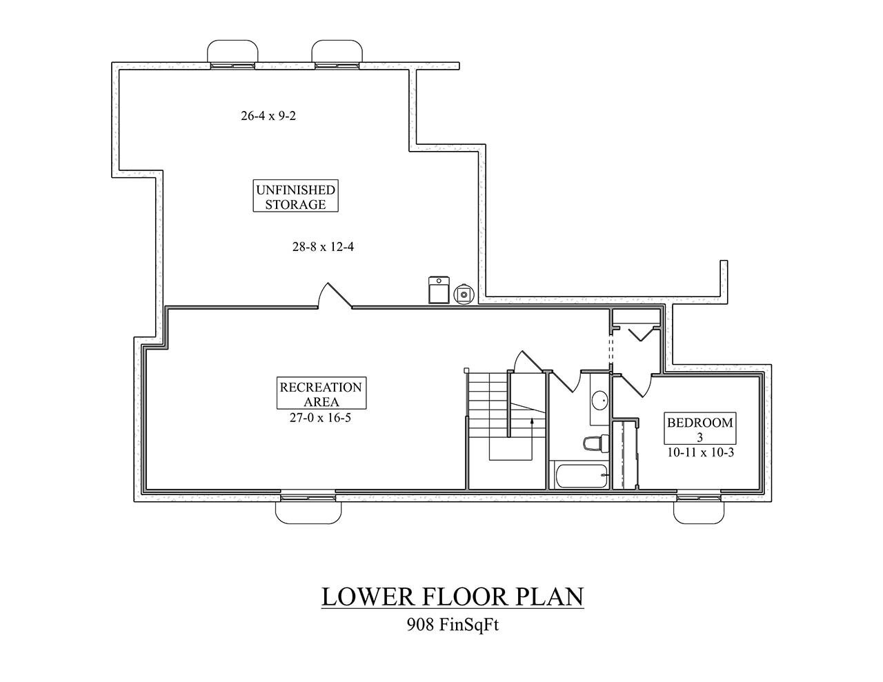 Secondary Image - Ranch House Plan - Crabapple 71719 - Optional Floor Plan