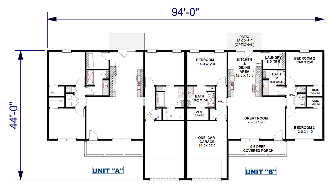 Farmhouse House Plan - 54502 - 1st Floor Plan