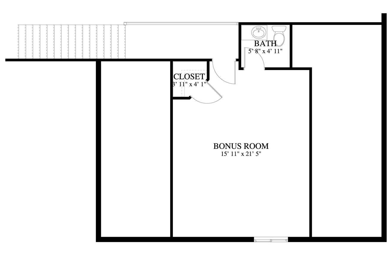 Secondary Image - Ranch House Plan - Madeleine 25967 - 2nd Floor Plan