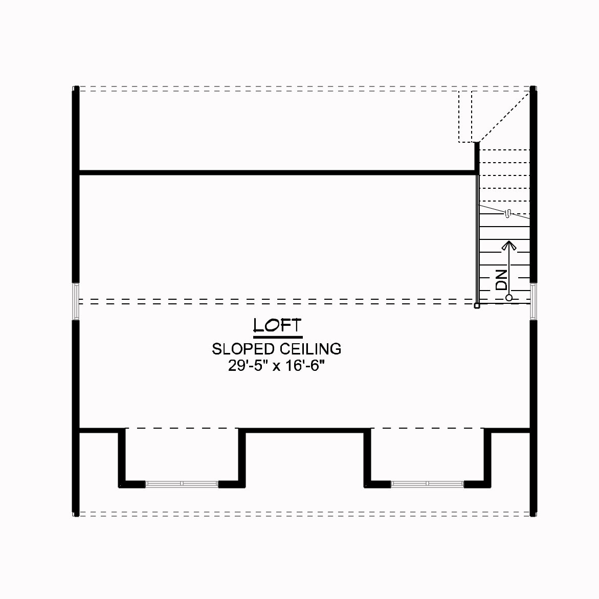 Craftsman House Plan - 29416 - 2nd Floor Plan