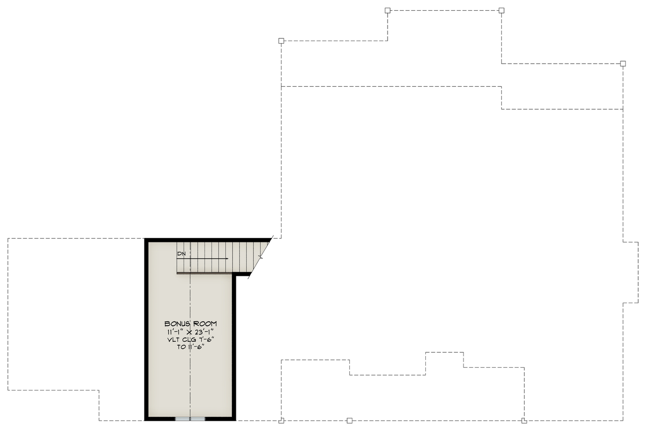 Farmhouse House Plan - Abraham Lake 49016 - 2nd Floor Plan