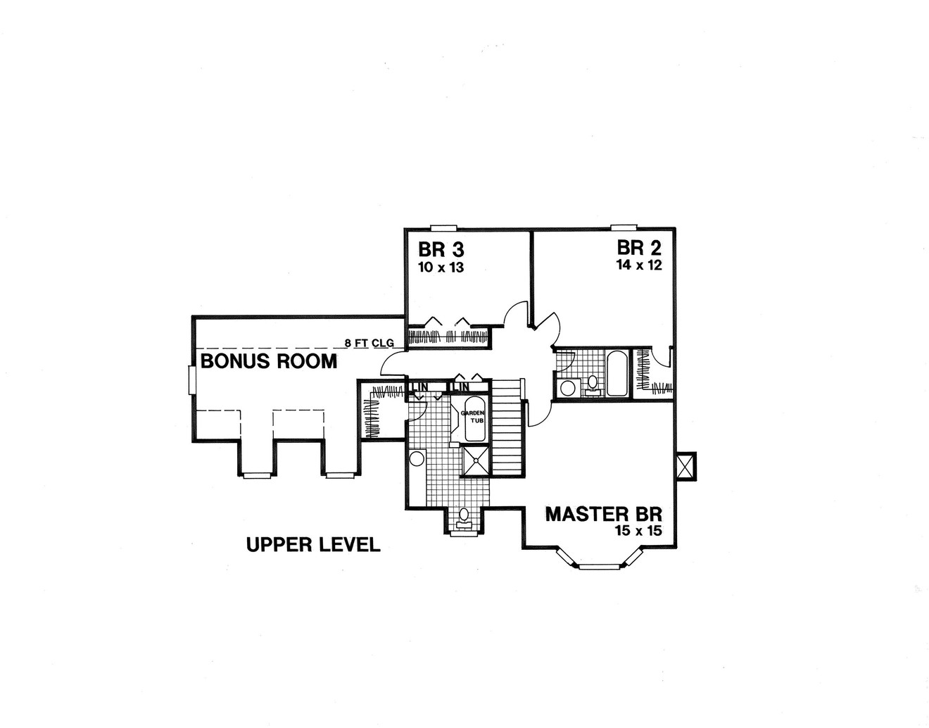 Secondary Image - Farmhouse House Plan - Williamson 13313 - 2nd Floor Plan