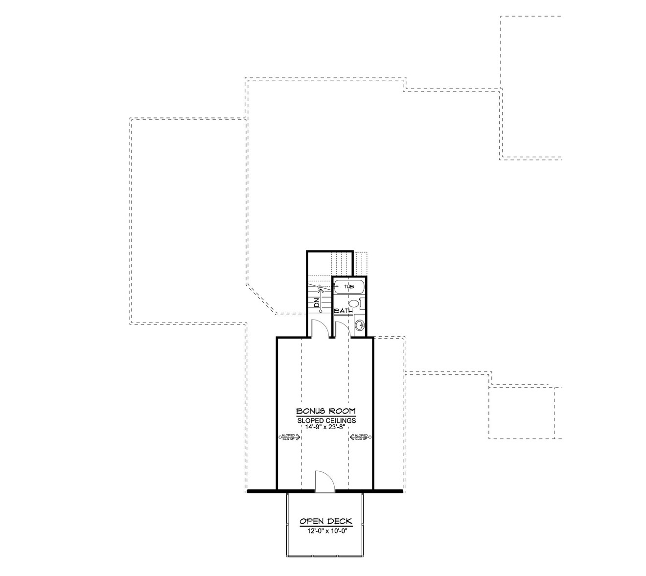 Secondary Image - Country House Plan - 49248 - 2nd Floor Plan