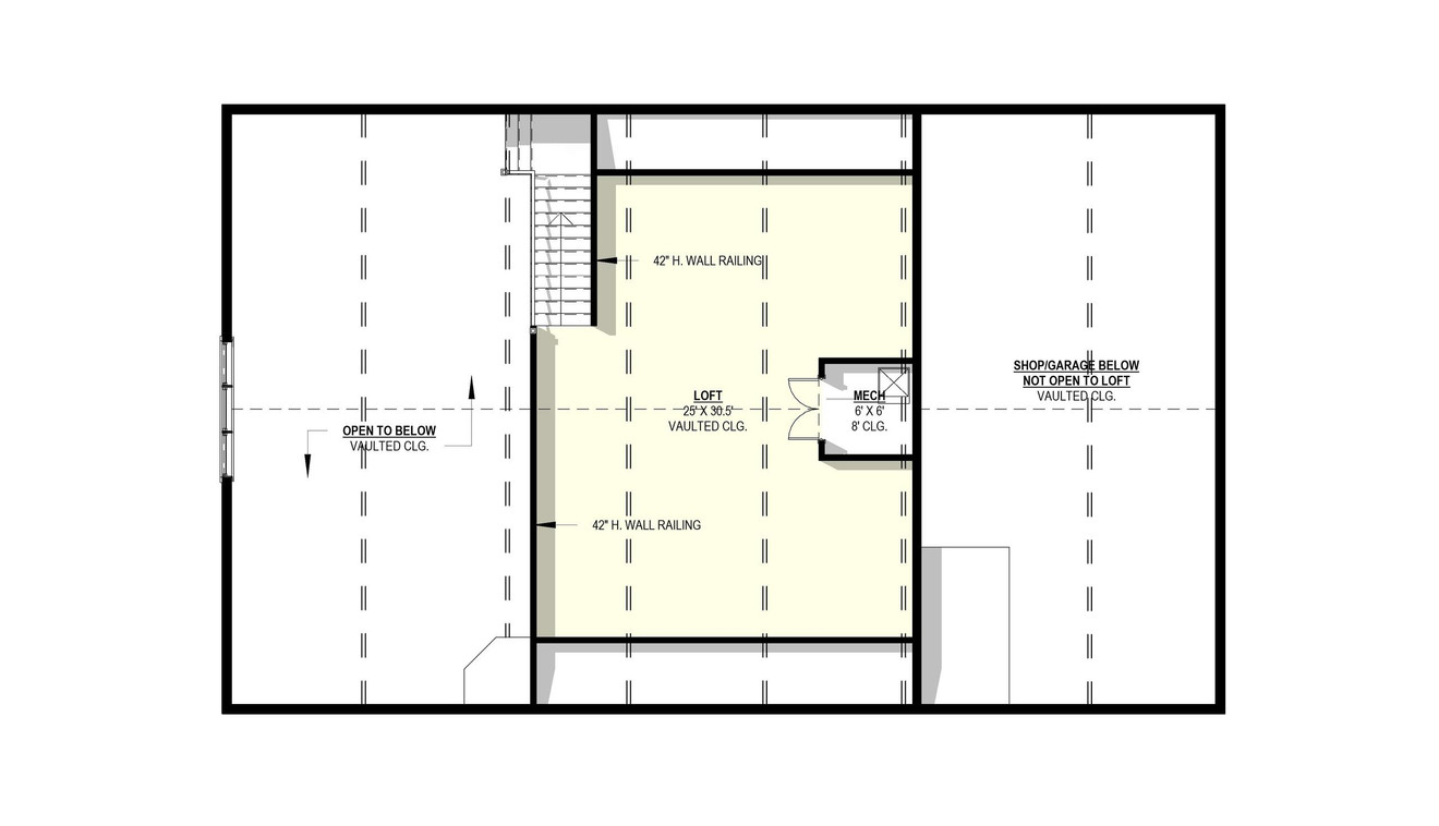 Secondary Image - Country House Plan - Hawthorn 74498 - 2nd Floor Plan
