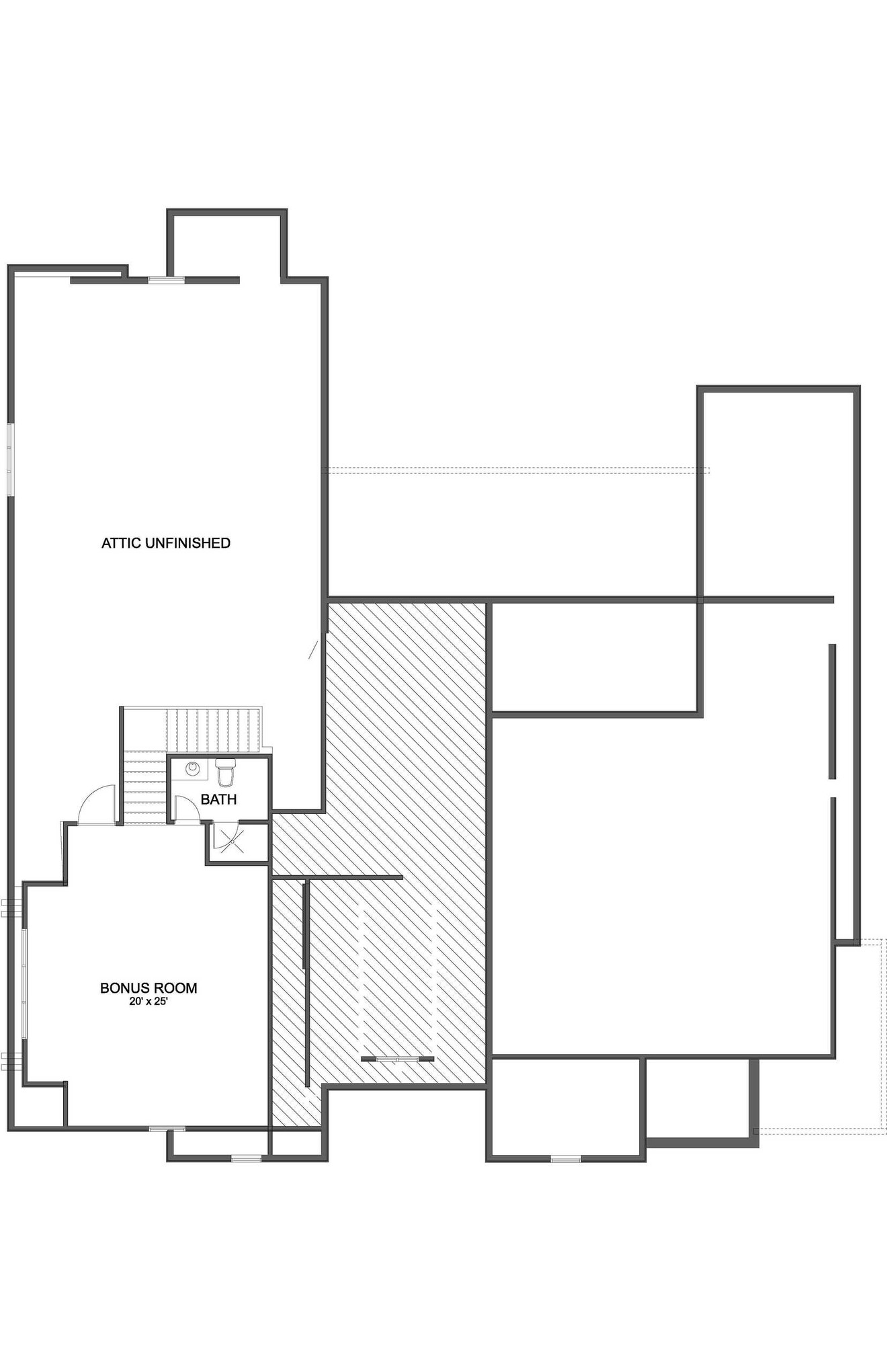 Secondary Image - Farmhouse House Plan - Dothan 60363 - 2nd Floor Plan