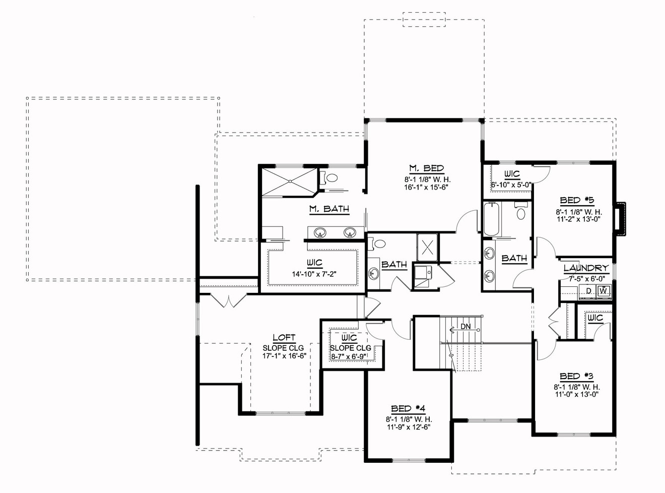 Farmhouse House Plan - 37128 - 2nd Floor Plan