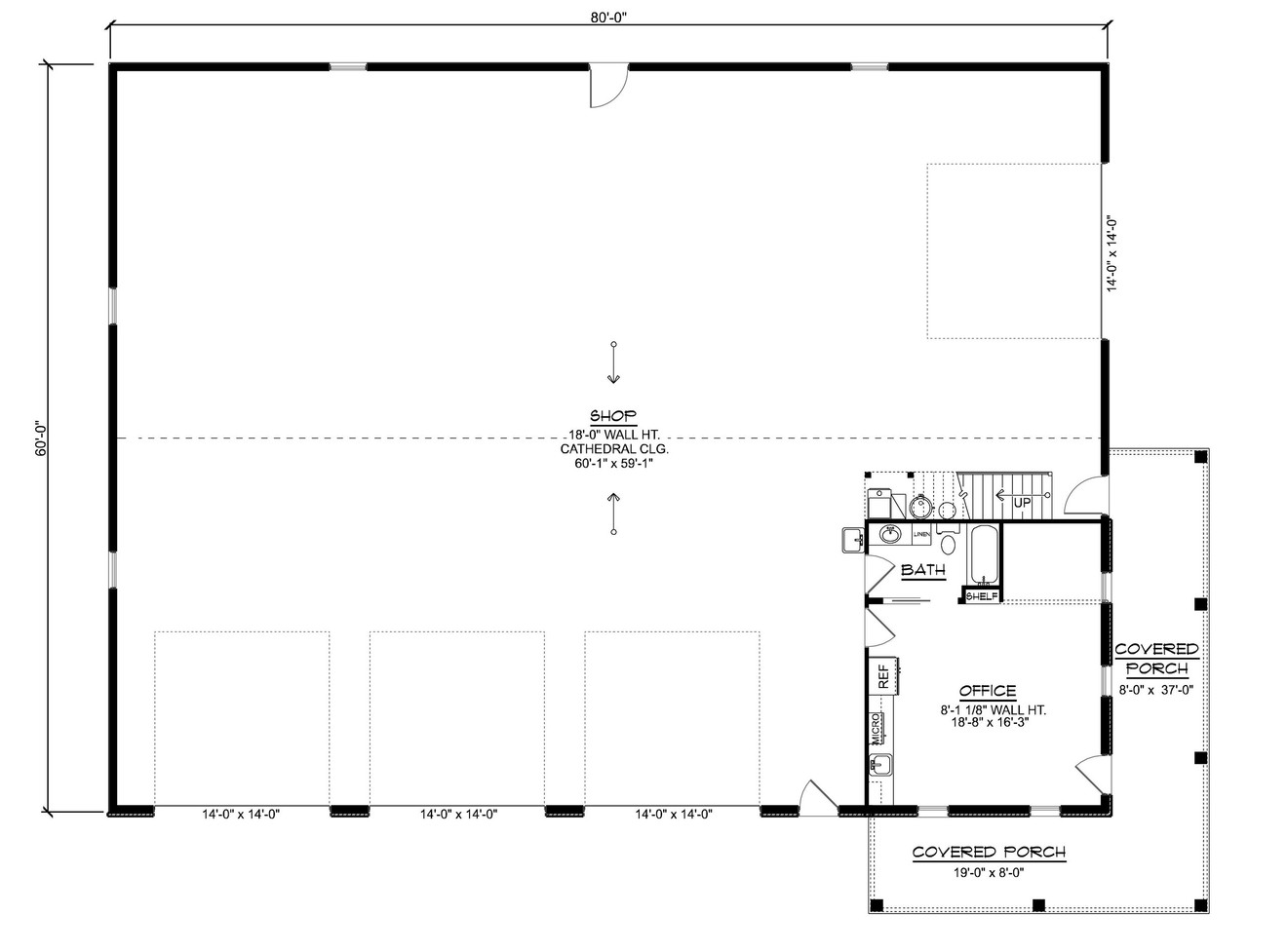 Country House Plan - 88502 - 1st Floor Plan
