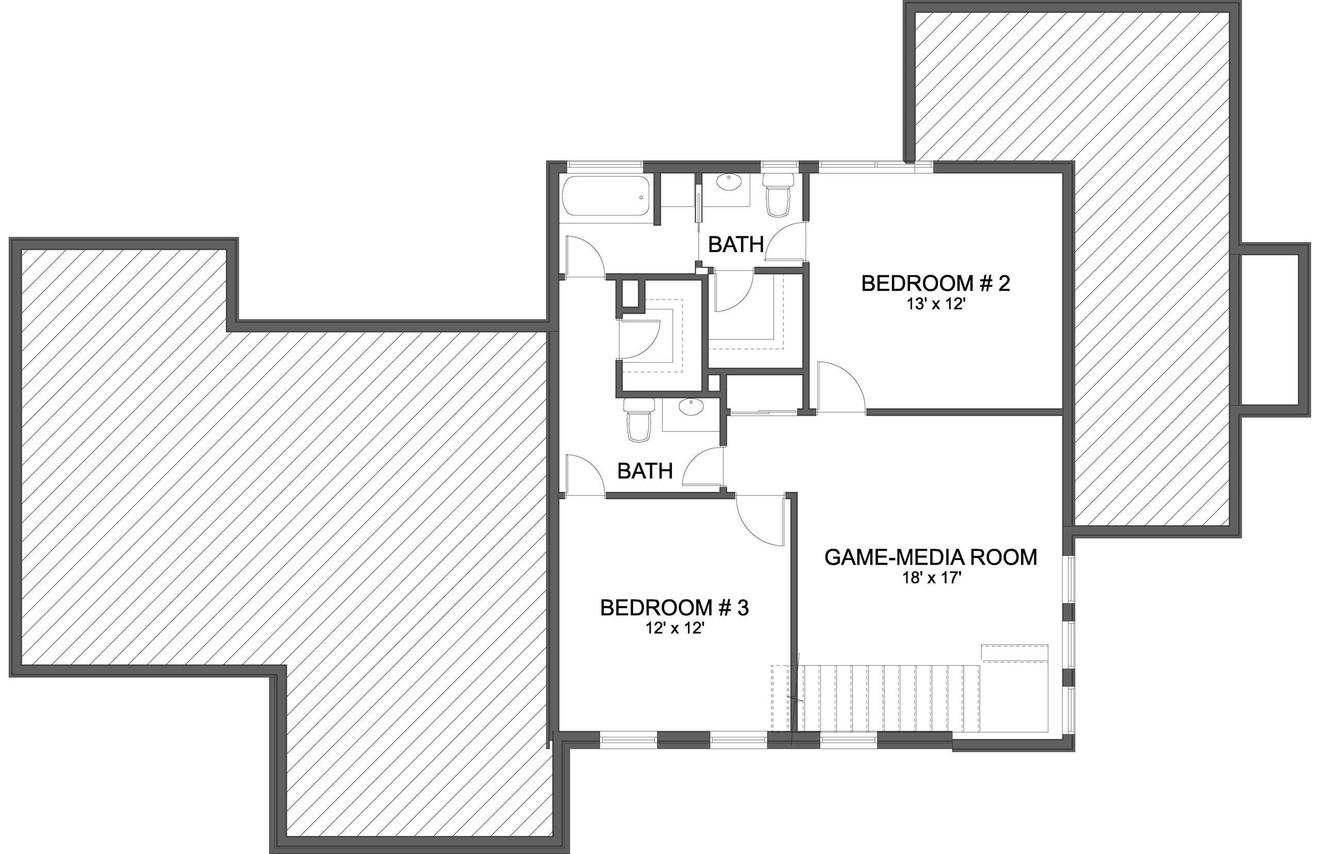 Secondary Image - Farmhouse House Plan - Beatrice 54313 - 2nd Floor Plan