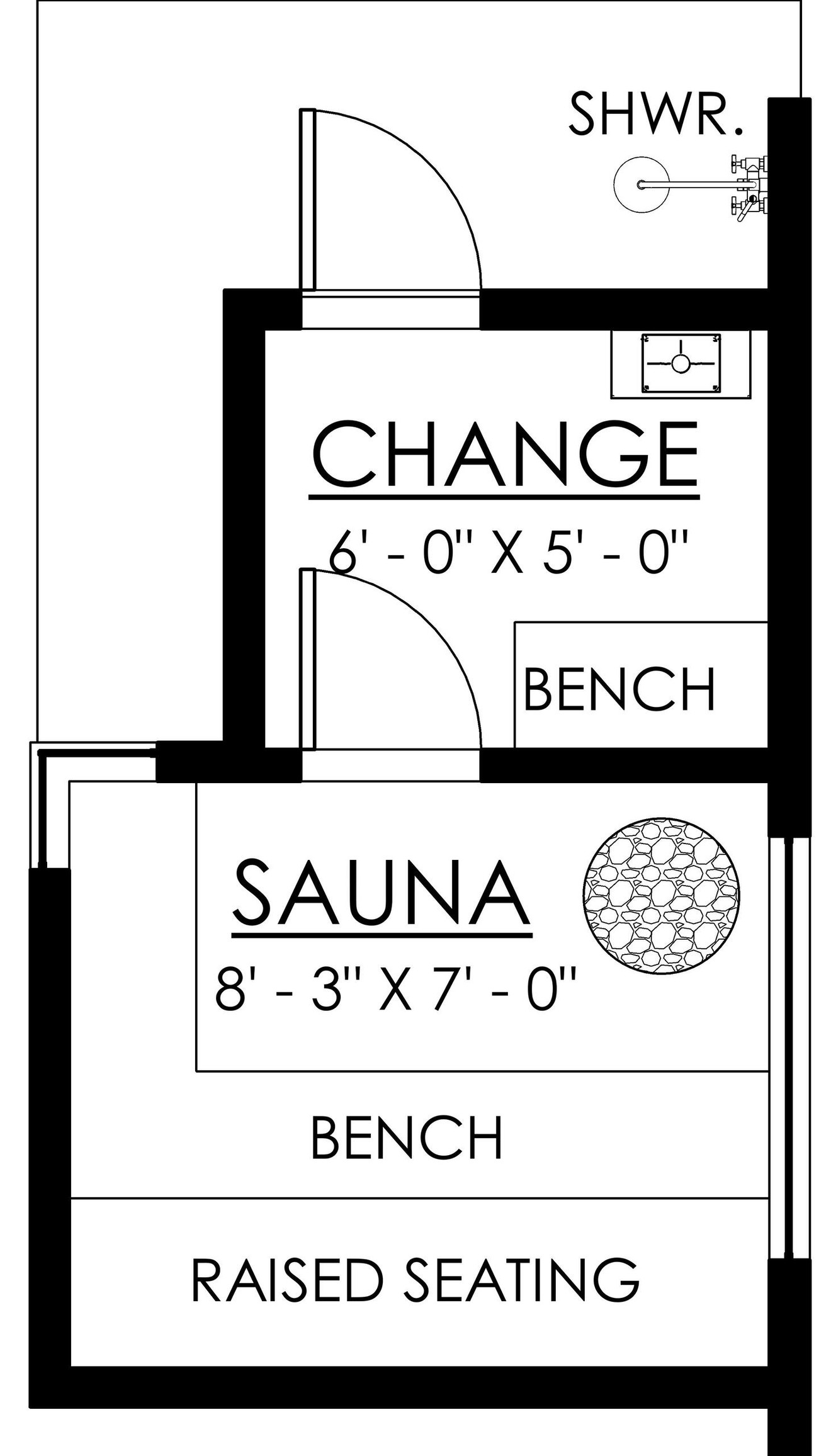 Contemporary House Plan - Ember Sauna 34285 - 1st Floor Plan