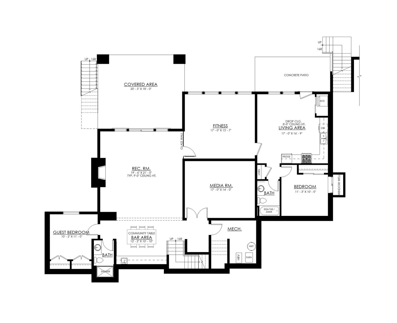 French Country House Plan - Burlington 10571 - Optional Floor Plan