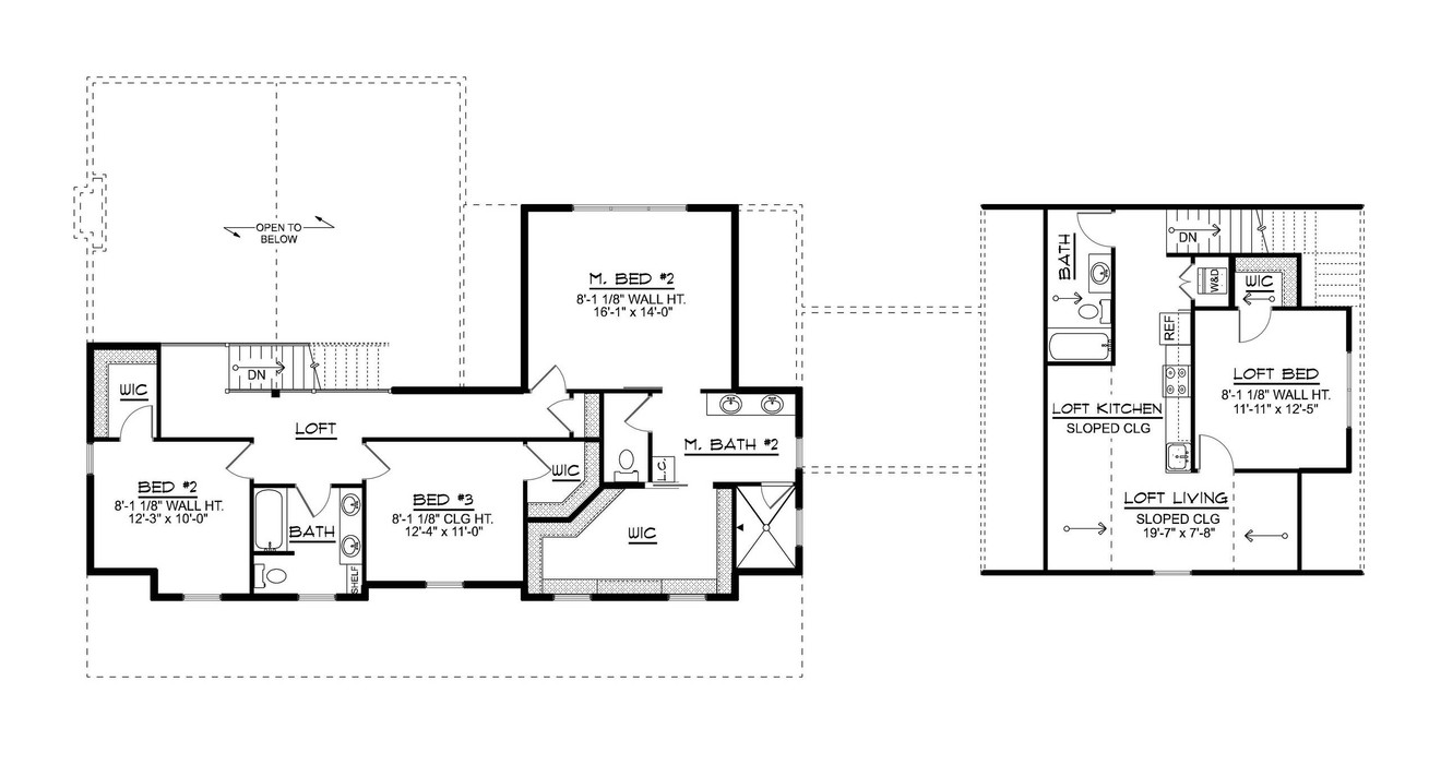 Farmhouse House Plan - 16523 - 2nd Floor Plan