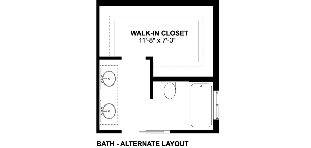 Contemporary House Plan - 17543 - Optional Floor Plan