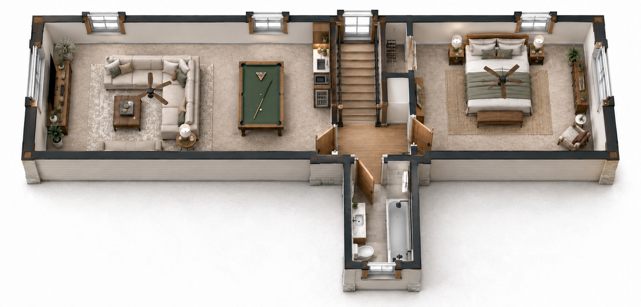 Craftsman House Plan - Monte Cristo 64985 - Other Floor Plan