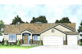 Traditional House Plan - 10013 - Front Exterior