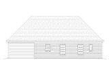 Secondary Image - Traditional House Plan - 10016 - Rear Exterior