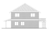 Secondary Image - Lodge Style House Plan - 10105 - Rear Exterior