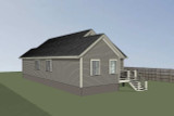 Country House Plan - 10127 - Right Exterior