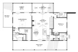 Traditional House Plan - Blue Ridge Overlook 10170 - 1st Floor Plan