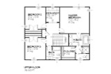 Secondary Image - Traditional House Plan - Franklin 10233 - 2nd Floor Plan