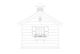 Secondary Image - Traditional House Plan - Ashley Court 10467 - Rear Exterior