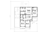 Secondary Image - Craftsman House Plan - 10501 - 2nd Floor Plan