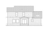 Craftsman House Plan - 10501 - Rear Exterior