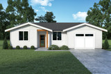 Craftsman House Plan - 10614 - Front Exterior
