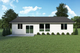 Secondary Image - Craftsman House Plan - 10614 - Rear Exterior