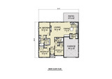 Craftsman House Plan - 10614 - 1st Floor Plan