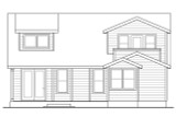 Cottage House Plan - McKenzie 10766 - Rear Exterior