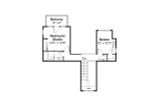 Secondary Image - Cottage House Plan - McKenzie 10766 - 2nd Floor Plan