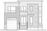 Contemporary House Plan - 10800 - Front Exterior