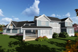 Craftsman House Plan - 10921 - Rear Exterior