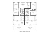 Secondary Image - Modern House Plan - Lake Tapps 11104 - 2nd Floor Plan