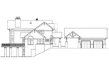 Craftsman House Plan - Colorado 11173 - Left Exterior