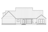 Country House Plan - Rosewood Farmhouse 11228 - Rear Exterior