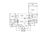 Country House Plan - Rosewood Farmhouse 11228 - 1st Floor Plan