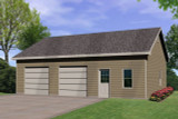 Traditional House Plan - 11248 - Front Exterior