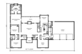 Traditional House Plan - Coleman 11355 - 1st Floor Plan