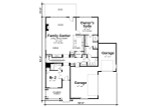 Craftsman House Plan - Tinley Spring 11412 - 1st Floor Plan