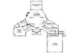 Country House Plan - Mountain View 11437 - 1st Floor Plan