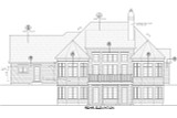 Craftsman House Plan - Oak Ridge 11440 - Rear Exterior