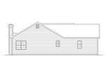 Traditional House Plan - 11443 - Left Exterior