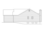 Traditional House Plan - 11443 - Left Exterior