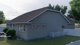 Ranch House Plan - Gibsons 11545 - Left Exterior