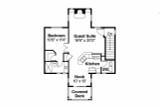 Secondary Image - Bungalow House Plan - 11603 - 2nd Floor Plan