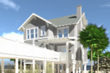 Cape Cod House Plan - 11634 - Rear Exterior