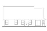 Traditional House Plan - Jasper 11735 - Rear Exterior