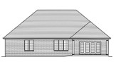 Secondary Image - European House Plan - The Windemere 11759 - Rear Exterior